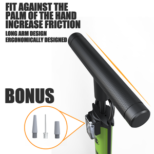 <span class=keywords><strong>Adaptateur</strong></span> <span class=keywords><strong>de</strong></span> Valve <span class=keywords><strong>de</strong></span> pompe BAIMEI haute pression 80-130PSI pour pneus <span class=keywords><strong>de</strong></span> cyclisme balles Construction en fer monté au sol Air Portable sans fil - Product Image 3