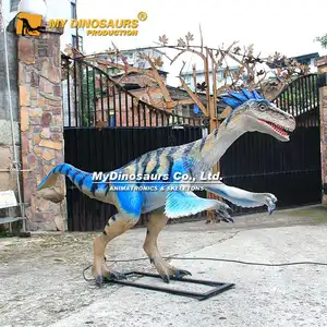 MY DINO AD-164 Escultura de dinosaurio Troodon animada de diversión para parque de dinosaurios