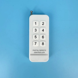 Remote <b>Control</b>, <b>Wireless</b> 8-Key Transmitter, 1000m Range, AP1000-8S - Product Image 1
