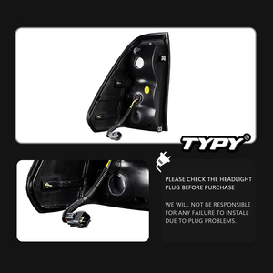 TYPY Car <b>Lights</b> for Toyota Hilux 2015-2020 Taillight LED Projetor Tail <b>Lamp</b> Daytime Running <b>Light</b> Automotive Accessories - Product Image 4