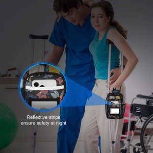 Échantillon gratuit Sac de béquille pour avant-bras personnalisé Accessoires de béquille Pochette de rangement Sac d'accessoires Léger et imperméable - Product Image 4