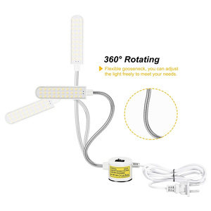 30led Power Naaimachine Licht <span class=keywords><strong>Led</strong></span> Flexibele Gooseneck Werklamp Met Magnetische Mount Voet Voor Werkbank Draaibank Boormachine Pers