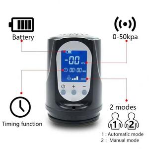 自動化された強化空気真空ポンプ直接5モード液体電気ヘルプ勃起機械医療療法男性用 % - Product Image 6