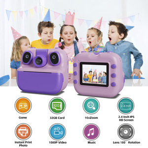Trẻ Em Ngay Lập Tức Máy Ảnh Với In Có Thể Sạc Lại Máy Ảnh Kỹ Thuật Số Cho Trẻ Em Sinh Viên Về Nhà Trường Du Lịch Vui Vẻ - Product Image 3
