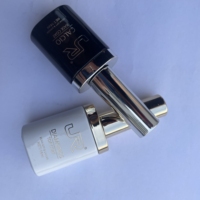 2024 nouveau Style 16ml en céramique coloré bouteille longue durée renforcer Bling ongles Gel couche de finition et couche de base Uv vernis à ongles
