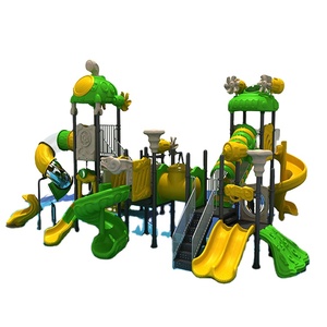 Nhà cung cấp Trung Quốc của trẻ em công viên sân chơi ngoài trời trẻ em chơi trò chơi Thiết bị trẻ em sân chơi ngoài trời trượt với Swing - Product Image 2