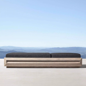 Chaise longue moderne en bois imperméable pour les cours <span class=keywords><strong>de</strong></span> loisirs en plein air Hôtels Espaces <span class=keywords><strong>de</strong></span> plein air Vue sur la mer Piscine Chaise longue pour bronzer - Product Image 3
