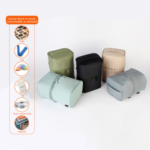 Borsa per il Trucco da Viaggio alla Moda, con Cerniera, Portatile, Grande Capacità, Utilizzabile Come Beauty Case <span class=keywords><strong>o</strong></span> Scatola Portaoggetti - Product Image 1