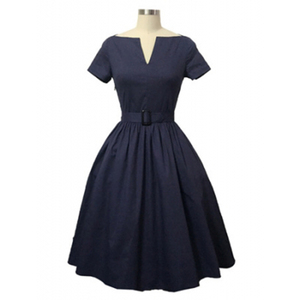 Wholesale Cheap Women Vintage <strong>Dress</strong> V-neck Vintage Quinceanera <strong>Dress</strong> <strong>50s</strong> Western Style Vintage <strong>Dress</strong> - Product Image 2