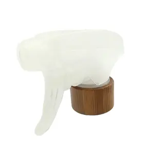 Nhà Cung Cấp OEM New Nature Bằng Gỗ Dispenser Bơm Tre Đóng Cửa Kích Hoạt Phun 28Mm Cho Nước Sương Phun Nhà Làm Sạch - Product Image 1