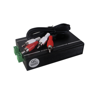 Convertidor <span class=keywords><strong>de</strong></span> Altavoz a Nivel <span class=keywords><strong>de</strong></span> Línea con Adaptador <span class=keywords><strong>de</strong></span> <span class=keywords><strong>Audio</strong></span> Pasivo <span class=keywords><strong>de</strong></span> 100V, Dispositivo <span class=keywords><strong>de</strong></span> Transmisión <span class=keywords><strong>de</strong></span> Larga Distancia <span class=keywords><strong>de</strong></span> Phoenix a RCA - Product Image 2