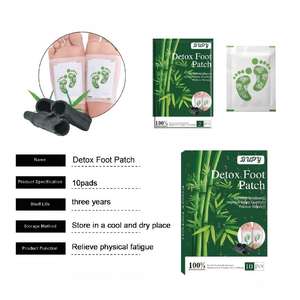 Tambalan kaki Wormwood untuk menghilangkan kelembaban berkeringat menghilangkan kelelahan untuk lebih tidur Detox kaki Patch - Product Image 2