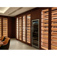 Humidor Walk-in OEM ODM pour Cigares, Boutique de Tabac Premium, Club Privé de Cigares, Salon de Cigares
