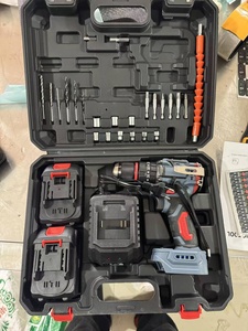 New Mold Cordless Brushless Impact Drill Tool <b>Set</b> Wrench and <b>Screwdriver</b> for Home DIY Repair DS-032BL All-copper Motor High Qual - Product Image 4
