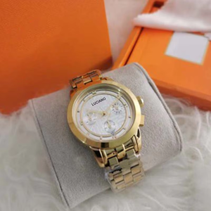 Reloj de Lujo para Hombre <span class=keywords><strong>LUCIANO</strong></span> VV090, Diseño Nuevo 2025, Cristal de Zafiro, Cuarzo, Acero Inoxidable Dorado, Logotipo Personalizado, Alta Calidad - Product Image 5