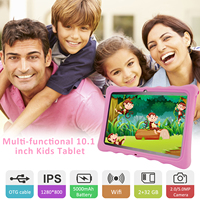 Tablette enfant Veidoo New Cheap 10 pouces 3+32 Go, processeur quadricœur, Android, Wi-Fi, apprentissage éducatif pour enfants