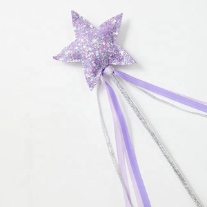 Baguette Magique Princesse Étoile Scintillante avec Confettis et Paillettes – Décorations de Fête, Cadeau pour Fille, Jouet pour Diwali, Ramadan, Remise de Diplôme - Product Image 3