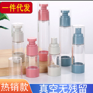 Botella de Spray al Vacío, Dispensador de Loción Tipo Presión, Mini, Portátil, de Plástico, Paquete de 3, para Cuidado Diario - Product Image 5