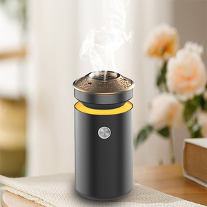 Bruciatore <span class=keywords><strong>di</strong></span> Incenso Elettrico Arabo per Uso Domestico, <span class=keywords><strong>Diffusore</strong></span> <span class=keywords><strong>di</strong></span> Aromi Senza Fiamma con Bobina Riscaldante per Incenso Solido, Purificatore d'Aria - Product Image 4