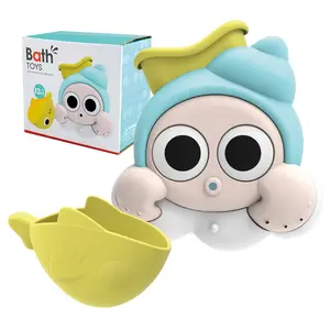 Atacado Banheiro Brinquedo De Plástico Baby Shower Water Play Brinquedos De Banho Do Bebê Animal Wall Bath Tub Toys