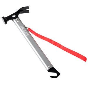 Beishanlang Multi-functional Hammer 31cm-40cm Cast Iron Camping <b>Tent</b> Pegs Outdoor Survival Tool - Product Image 1