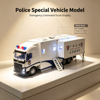 Modèle de véhicule spécial de police de commandement d'urgence personnalisé