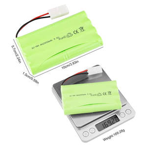 Ipower 1 Pack 9.6V 2400mAH NiMH Rechargeable 8 cellules AA batteries pour RC voiture réservoir véhicules 9.6V jouets électroniques grand public - Product Image 6