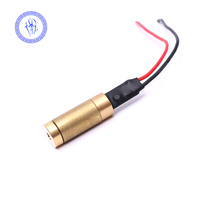 Laser à points réglable 532nm 30mW DC 3-5V avec dissipateur thermique