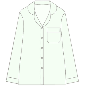 Ensemble de pyjama long pour femme, motif dessin animé mignon, taille élastique, vêtements d'intérieur respirants pour l'été et l'hiver, vente en gros - Product Image 3
