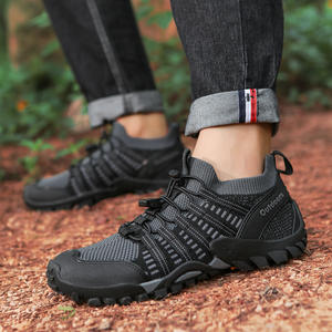 Chaussures de randonnée respirantes antidérapantes en daim pour hommes et femmes, à enfiler, pour les sports nautiques en plein air, toutes saisons - Product Image 1