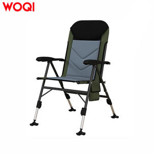 Chaise de pêche pliante Woqi 67x68x93 cm, portable et robuste, pour la pêche à la carpe - Product Image 2