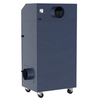 Extracteur de fumée chimique industriel haute puissance CN1000 pour le nettoyage de l'air, éliminateur de fumée laser CO2 et de parfum pour les usines de fabrication