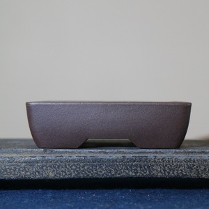 Maceta Rectangular de Zisha, Maceta para Mandarinas, Maceta para Bonsái, Hecha a Mano, Pequeña, para Plantas de Escritorio, Estilo Clásico Simple - Product Image 2