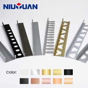 NIUYUAN Garniture de carrelage en aluminium à angle droit pour la finition des bords en marbre et granit - Product Image 6