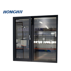 75 Series hiện đại nhôm cửa sổ chống bụi phá vỡ nhiệt với Low E Kính Swing mở phong cách khung hợp kim nhôm - Product Image 4
