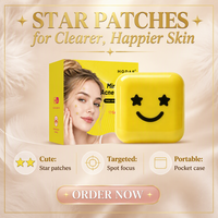 Patchs anti-acné hydrocolloïdes coréens de qualité supérieure OEM, 100 % végétaliens, à l'huile d'arbre à thé, fins, pour le visage