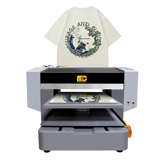 Double Printhead Xp600 Dtg Printer A2 Socks Tshirt Printing Flatbed Printer T-shirt 3d Printing Machine