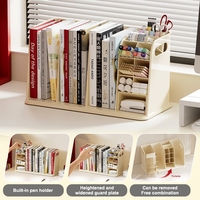 UFORU Étagère de table multifonctionnelle, boîtes de rangement en plastique pour le bureau et la maison, organisateur de bureau, boîte de rangement de bureau