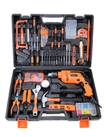 Boîte à outils multifonction étanche pour la maison, kit d'outils pour mécanicien, boîte à outils pour électricien, outils dédiés à l'électricité