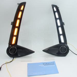 WINAUTO precio de fábrica LED de circulación diurna parachoques delantero luz antiniebla DRL para <span class=keywords><strong>Lexus</strong></span> ES serie ES350 ES250 2018 2022 3 <span class=keywords><strong>colores</strong></span> nuevo - Product Image 4