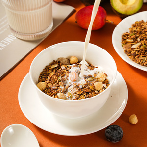 Porridge aux noisettes, cacao et noix, flocons d'avoine cuites au four, chocolat, substitut de <span class=keywords><strong>petit</strong></span>-<span class=keywords><strong>déjeuner</strong></span>, vente en gros - Product Image 3