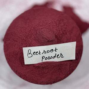 Extrait d'herbes biologiques en vrac 100% pur - Poudre de racine de betterave rouge séchée à l'air chaud, poudre de betterave pure brute à prix de gros - Product Image 1