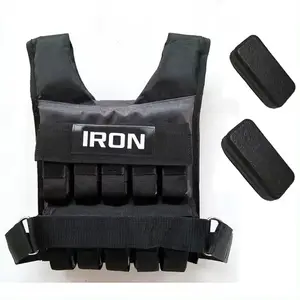 Outdoor tactical vest tactical jacket internal pockets adjustable weight iron block gym vest