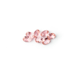 Pink <strong>Morganite</strong> Oval Cut <strong>Gemstones</strong> Bulk Custom Size Current Cut Loose Stone <strong>Gemstone</strong> Supplier Faceted <strong>Gemstones</strong> - Product Image 1