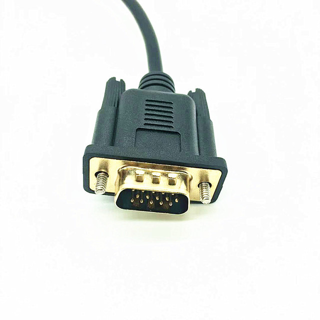 VGA High Definition 1.8m Audio Video Connection Cable Factory Direct Supply by Wire Harness Manufacturers Custom Cable