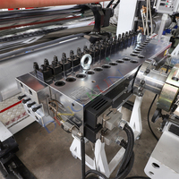 Machine de production de planches de sol en vinyle SPC Dingkun, ligne d'extrusion de revêtements de sol PVC LVT à double vis, haute vitesse, automatique