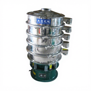 Tamis vibrant motorisé circulaire en acier inoxydable de qualité alimentaire à haute fréquence, personnalisable - Product Image 1