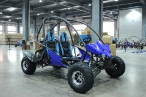 Kart à pédales tout-terrain pour adultes 200cc à transmission par chaîne et frein à disque 200 - Product Image 4