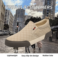 Nouvelles Espadrilles en Toile Plates Casual pour Hommes, Chaussures Légères pour le Printemps, l'Été, l'Automne et l'Hiver, Chaussures Casual Tendance pour Hommes