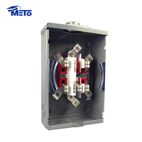Carré Supérieur 200amp générateur 7 mâchoire bague mâchoires pour Prise De Compteur